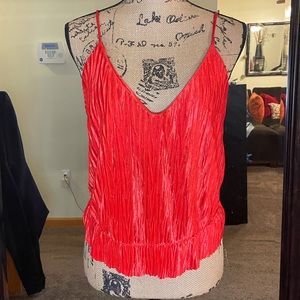 NWOT Zara Crinkle Effect Tank